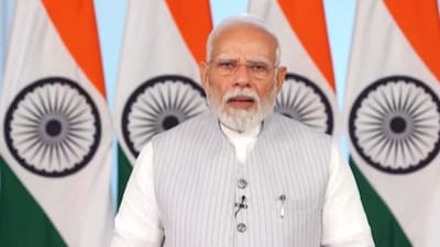 PM Modi launches multiple development projects for Ladakh. (X/@BJP4India)