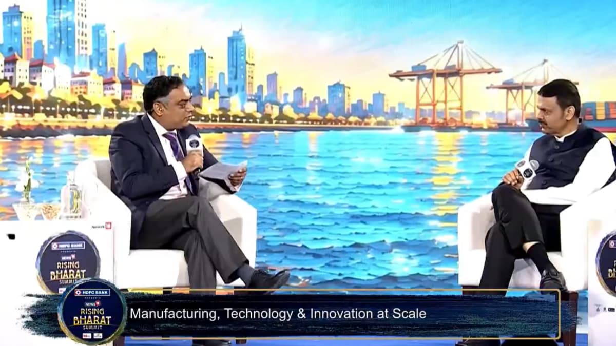 'Maharashtra Will Become Trillion-Dollar Economy By 2030': Devendra Fadnavis At News18 Rising Bharat