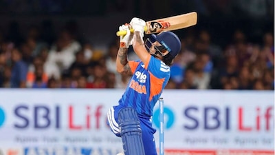 Ishan Kishan scored a 10-ball 30 against West Indies (Picture credit: BCCI)