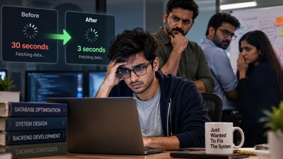 A junior developer thought fixing a painfully slow backend system would earn him appreciation (Image-AI)