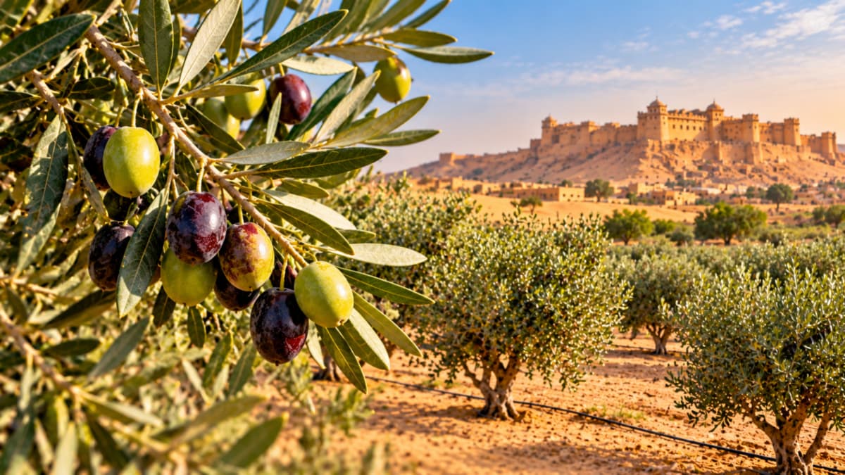 Rajasthan Builds India’s Olive Industry Through Irrigation and Processing