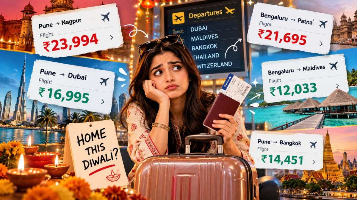 Diwali Flight Fares Make Overseas Trips Seem Cheaper Than Home
