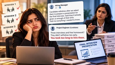 A hiring manager's remarks about a candidate who withdrew from the recruitment process have triggered an online debate (Image-AI)