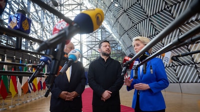 How a 'Phantom Farter' took centre stage at EU Summit (Image credit: X/@ZelenskyyUa