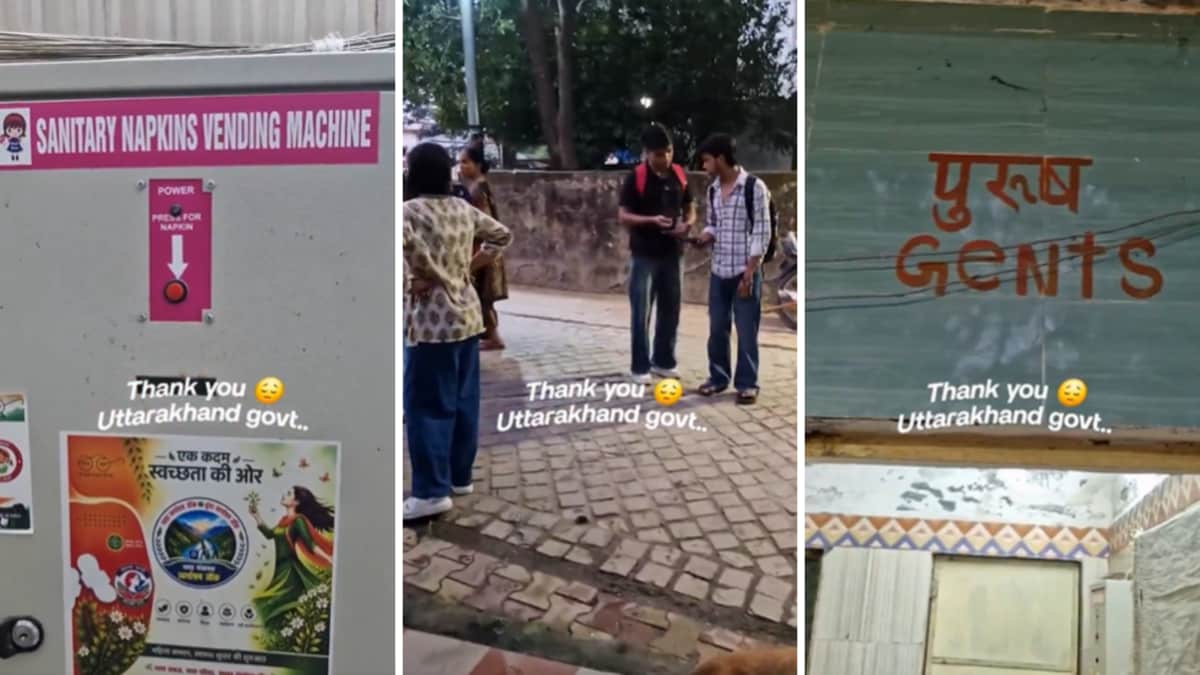Sanitary Pad Vending Machine Inside Gents’ Toilet In Uttarakhand Leaves ...