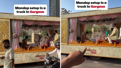 An X post asking how much Raymond paid for the unusual promotional act sparked funny replies. (X/@IndianTechGuide)
