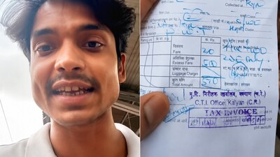 Waiting for a delayed train allegedly cost a man ₹500 at Maharashtra’s Kalyan railway station (Image-X/@Lakshmi_D_N)