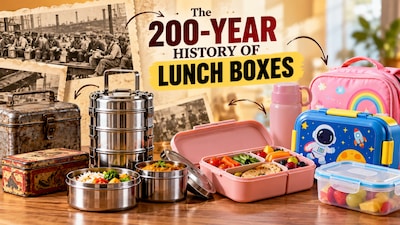 Lunch boxes are a familiar sight in school classrooms, office cafeterias and workplaces around the world. Available in countless shapes, sizes and materials, they have become an everyday essential for people carrying homemade meals. However, the humble lunch box has a fascinating history that dates back nearly 200 years, evolving from a practical container into an important part of modern food culture. (Image-AI)