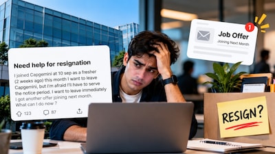 A Reddit user who joined Capgemini as a fresher is already looking for a way out (Image-AI)