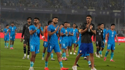 India players acknowledge the crowd after their international friendly against Brazil (Picture credit: AP)