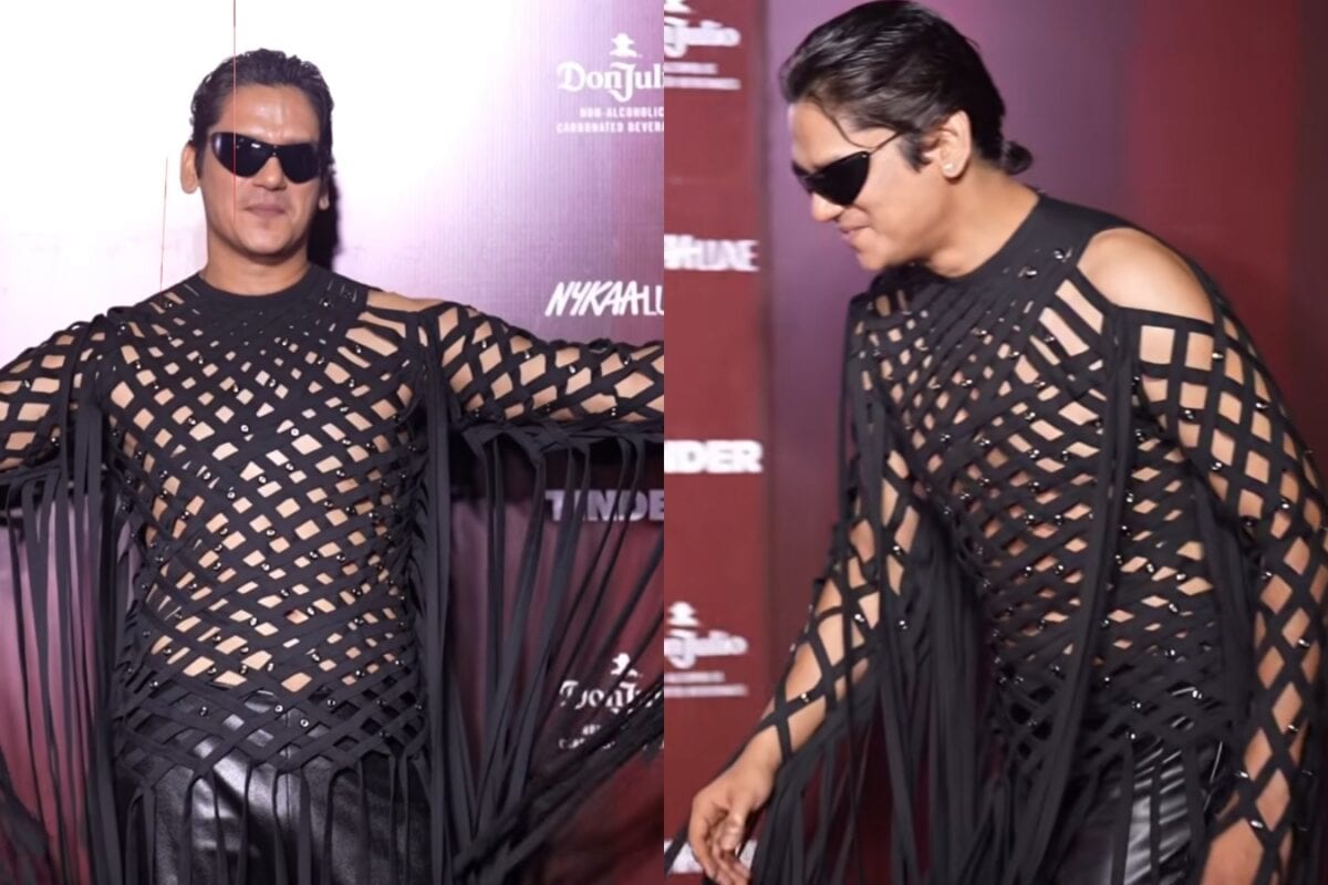 Vijay Varma’s All-Black Cut-Out Look Goes Viral; Netizens Have Mixed Reactions | VIDEO