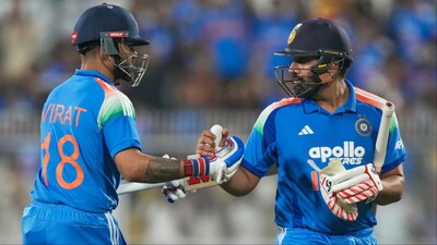 Virat Kohli and Rohit Sharma will next play an ODI match for India on November 4 in Auckland. (Picture Credit: AP)