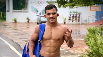 Vishvajit More has now won three medals at the U23 worlds. (Picture Credit: IG/wrestler__vishvajit___more)