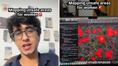 The project also maps criminal profiles linked to different areas. (Instagram/retardraj)