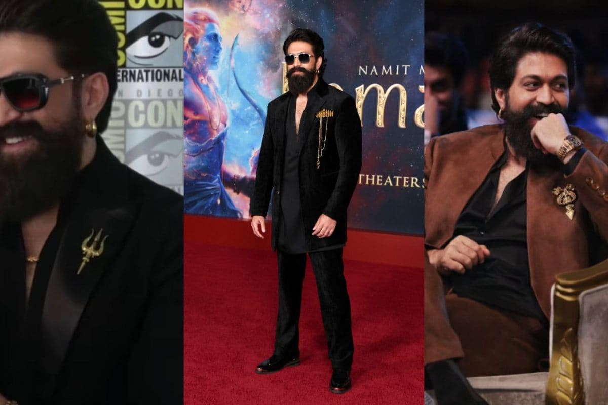 Yash’s Brooch Game For Ramayana: From Ravana’s 10 Heads To A Trishul That Pays Tribute To Shiva