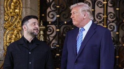 Ukrainian President Volodymyr Zelenskyy said Kyiv did not receive an early warning before Russian strikes (Image credit: AFP/File)