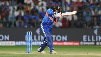 Abhishek Sharma scored one fifty in five innings against West Indies recently. (BCCI Photo)