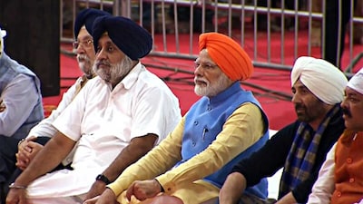 BJP strategists privately acknowledge that striking an alliance now acts like oxygen for SAD, breathing fresh life into a dormant regional political machine just as the BJP was attempting to expand its independent footprint. File pic/ANI