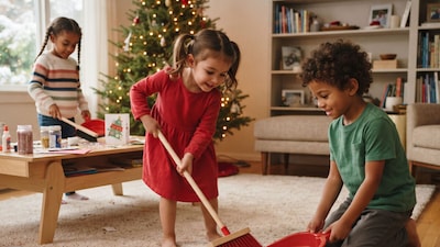 10 Household Chores To Teach Your Kids During The Festive Season