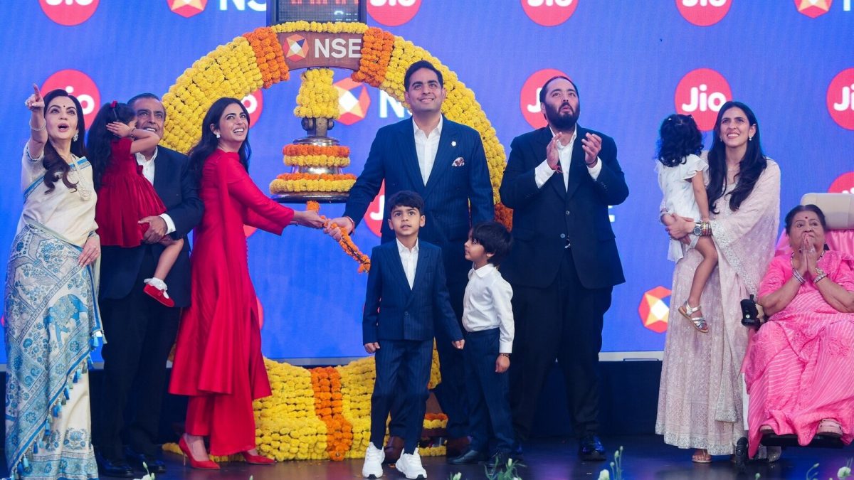 DJ, Drone Show & Dance: Inside Ambanis’ Grand Celebration After Jio’s Dalal Street Blockbuster Debut