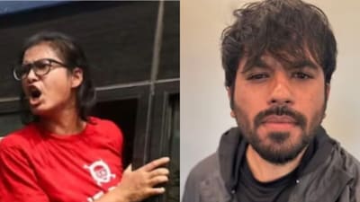 The two were among more than 150 protesters detained at different locations in the national capital during protest.