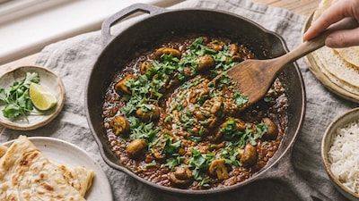 How To Make Restaurant-Style Mushroom Ghee Roast At Home