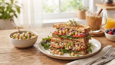 Chickpea Sandwich Recipe: How To Make This Protein-Rich Breakfast At Home