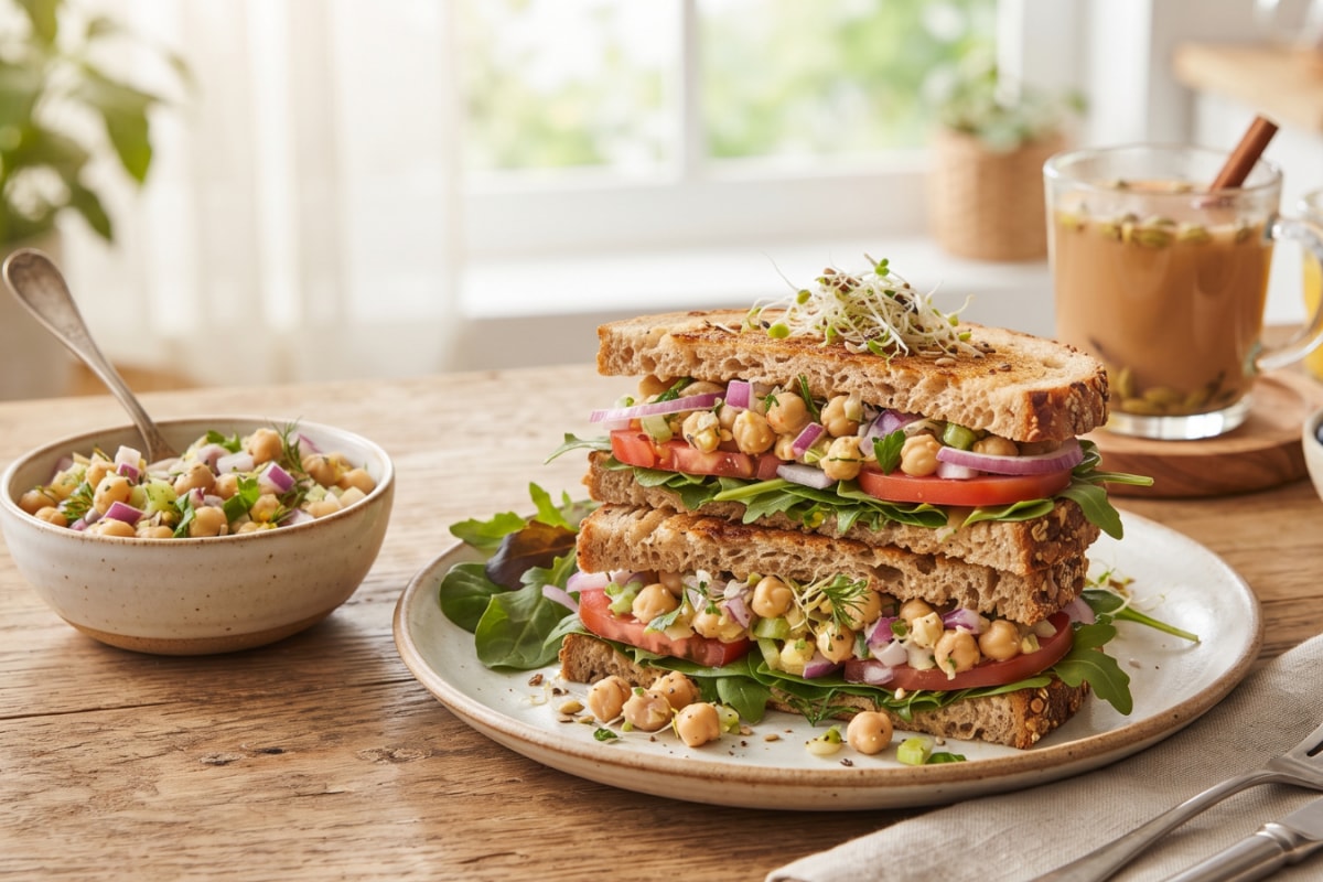 Chickpea Sandwich Recipe: How To Make This Protein-Rich Breakfast At Home