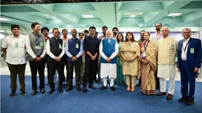 Modi released C-STROKE, described by IIT Madras as the world's first human ischemic stroke atlas. (Image: iitm.ac.in)