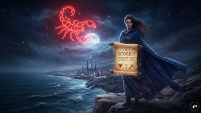 Scorpio Horoscope Today: Astrological predictions by Chirag Daruwalla for Vrishchika rashi on October 17 2026. (AI generated image)