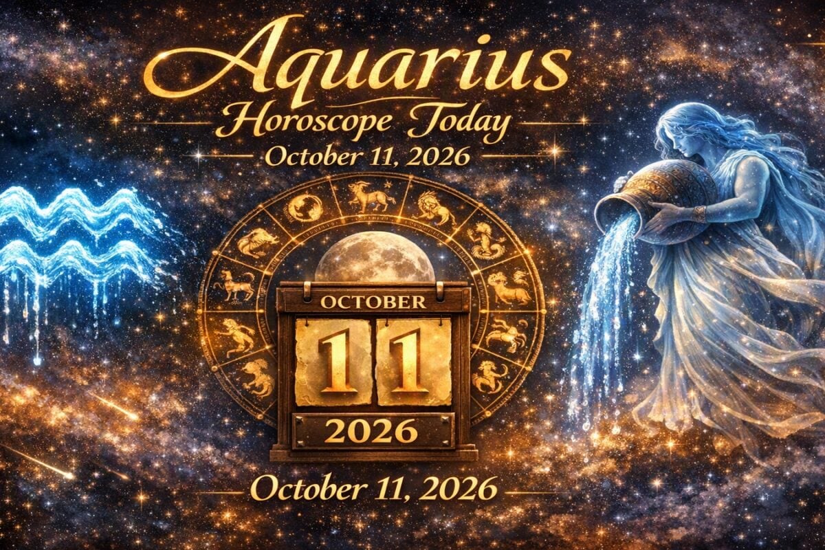 Aquarius Horoscope Today, October 11, 2026