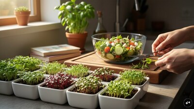 Former Banker Quits Job To Earn Rs 3 Lakh Monthly Growing Microgreens