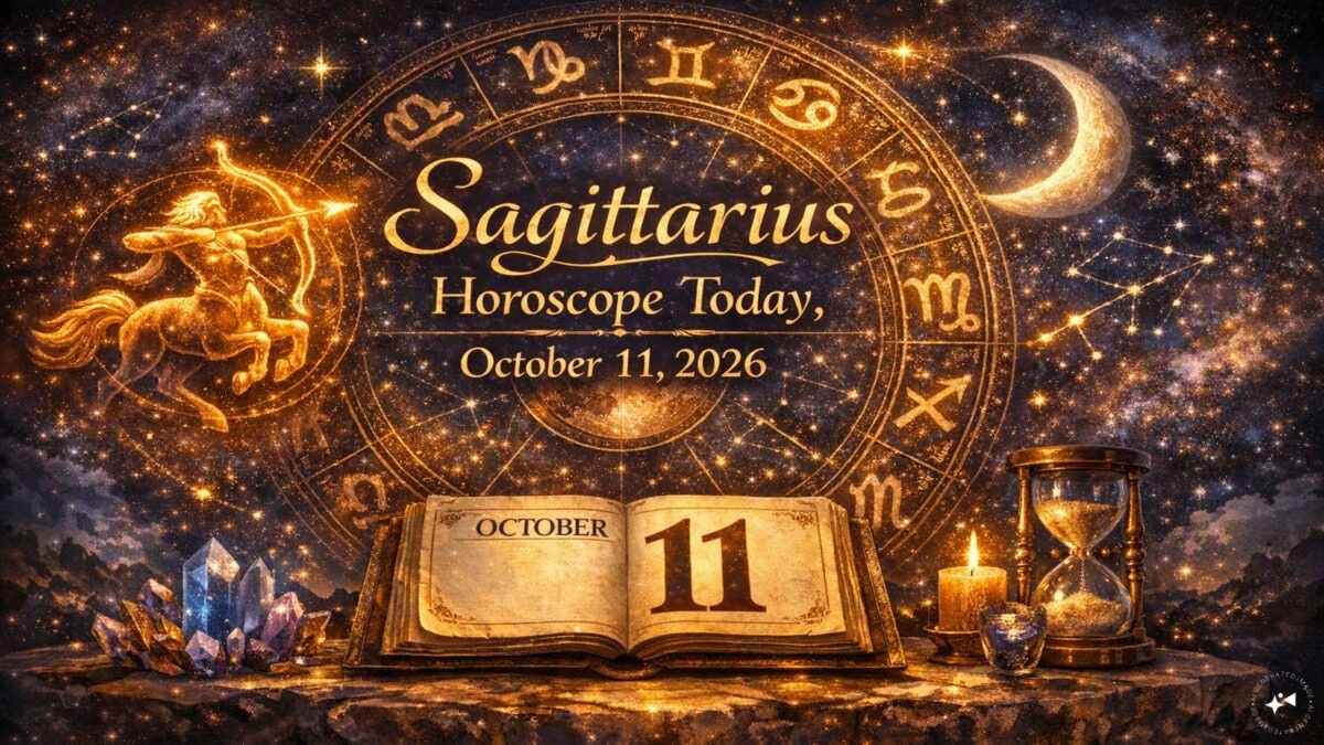 Sagittarius Horoscope Today, October 11, 2026