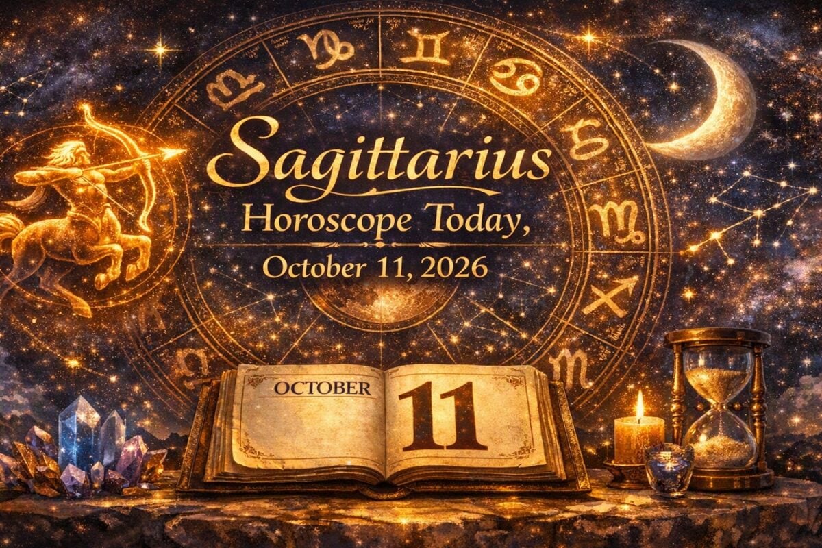 Sagittarius Horoscope Today, October 11, 2026
