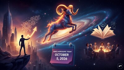 Aries Horoscope Today: Astrological predictions by Chirag Daruwalla for mesha rashi on October 5 2026. (AI generated image)