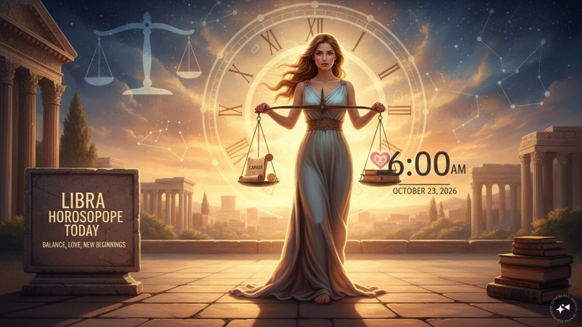 Libra Horoscope Today, October 23, 2026