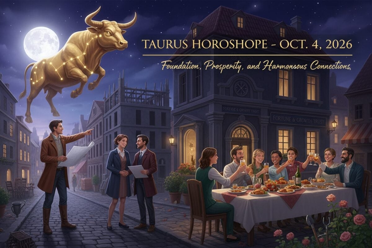 Taurus Horoscope Today, October 4, 2026