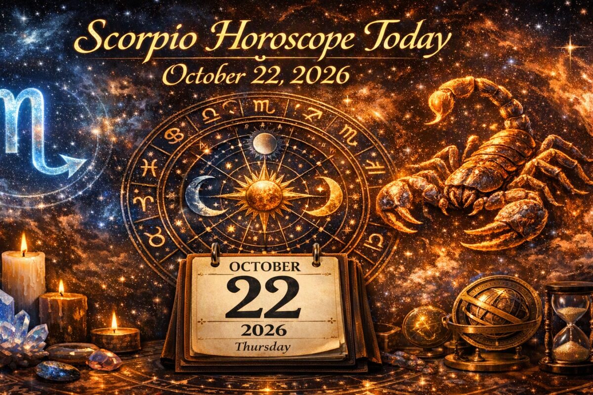 Scorpio Horoscope Today, October 22, 2026