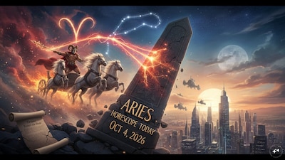 Aries Horoscope Today: Astrological predictions by Chirag Daruwalla for mesha rashi on October 4 2026. (AI generated image)