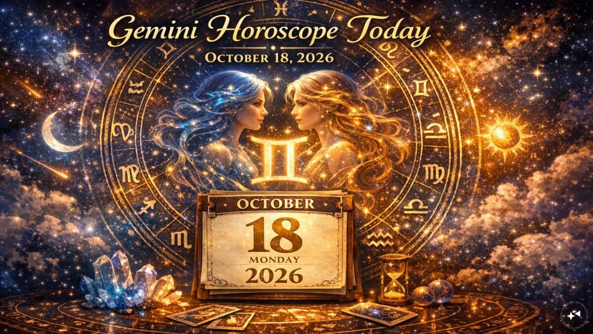 Gemini Horoscope Today, October 18, 2026