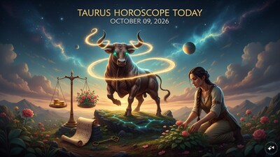 Taurus Horoscope today: Astrological predictions by Chirag Daruwalla for vrishabha rashi on October 09 2026. (AI generated image)