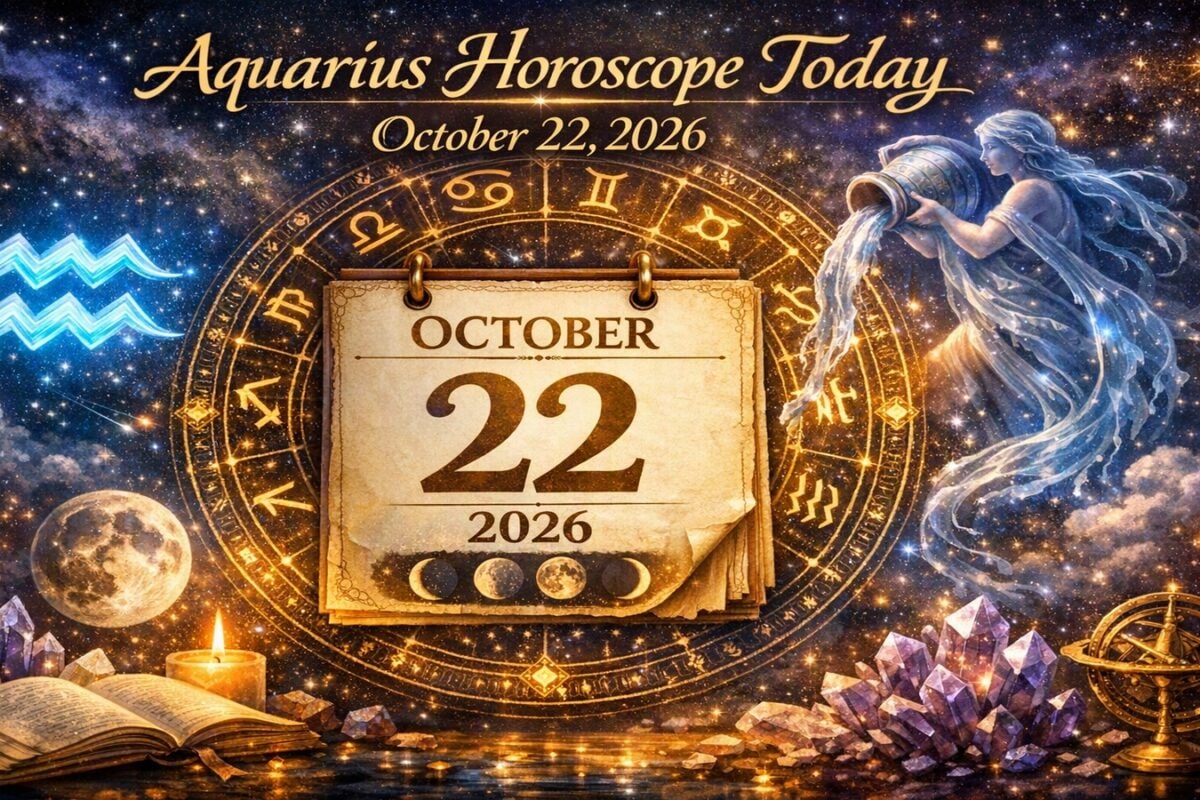 Aquarius Horoscope Today, October 22, 2026
