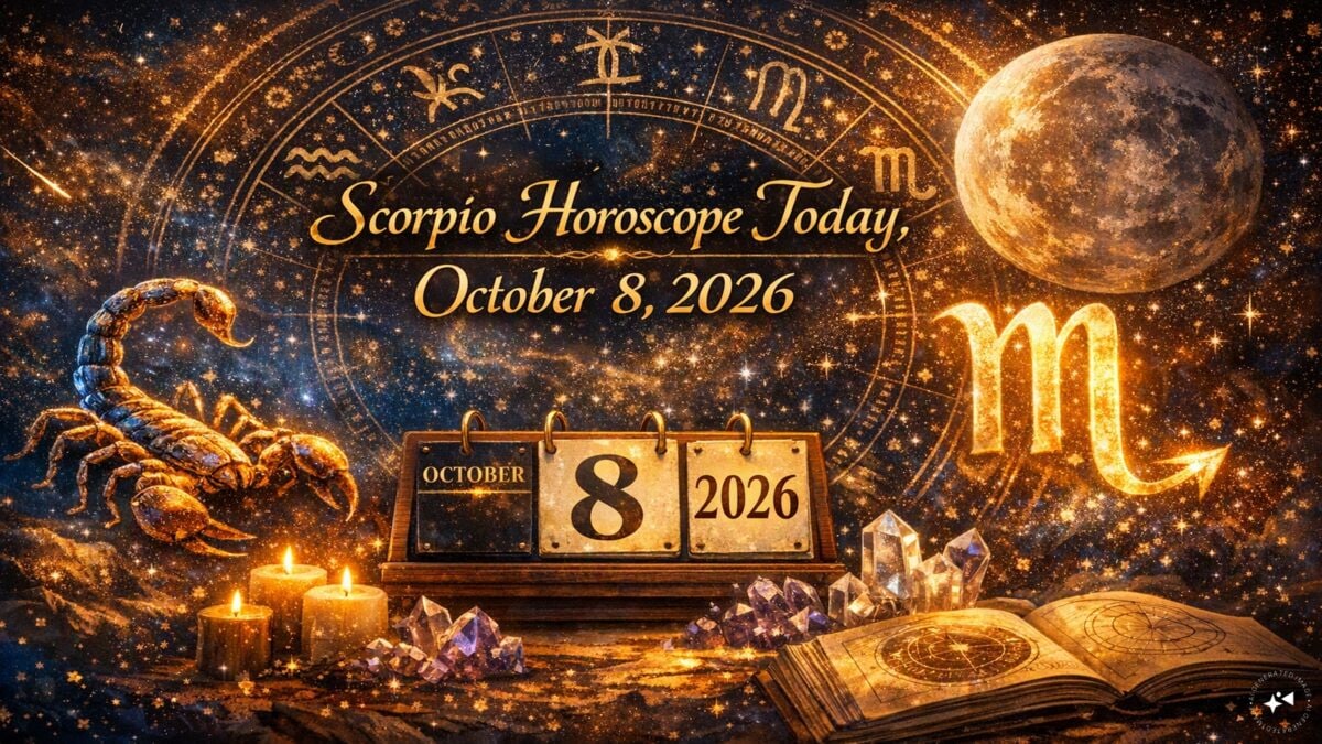 Scorpio Horoscope Today, October 8, 2026