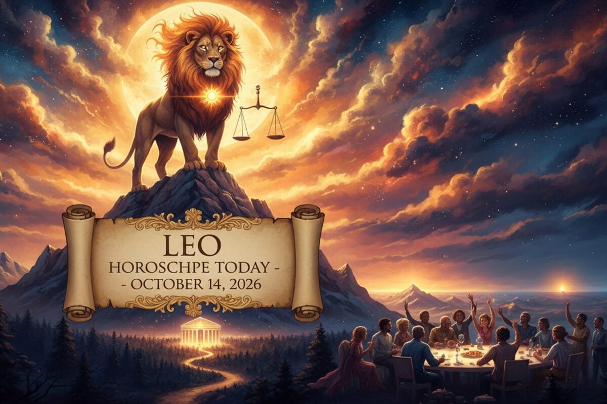 Leo Horoscope Today, October 14, 2026