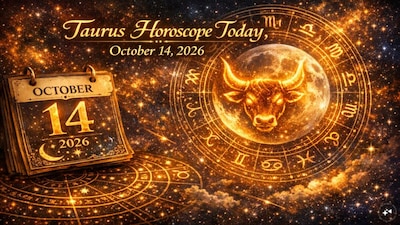 Taurus Horoscope today: Astrological predictions by Chirag Daruwalla for vrishabha rashi on October 14, 2026. (AI generated image)