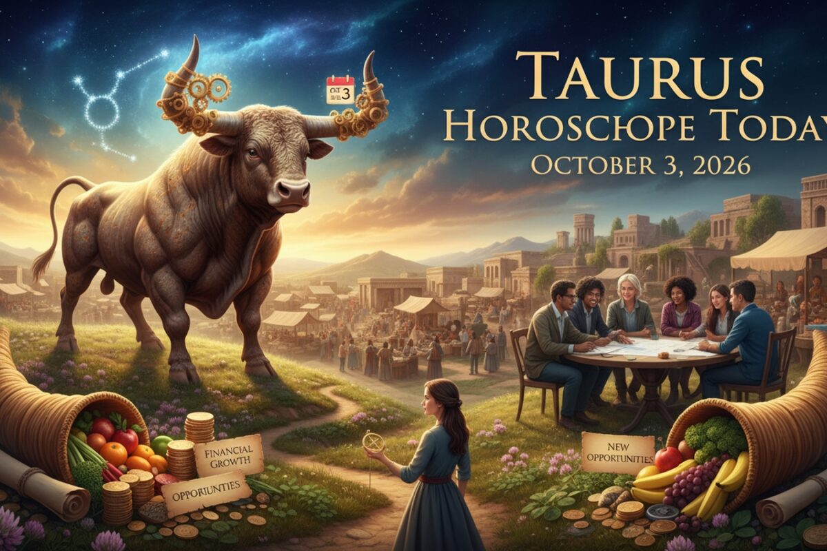 Taurus Horoscope Today, October 3, 2026
