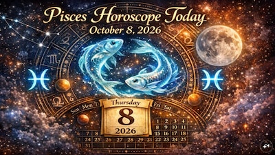 Pisces Horoscope Today: Astrological predictions by Chirag Daruwalla for meena rashi on October 8, 2026. (AI generated image)