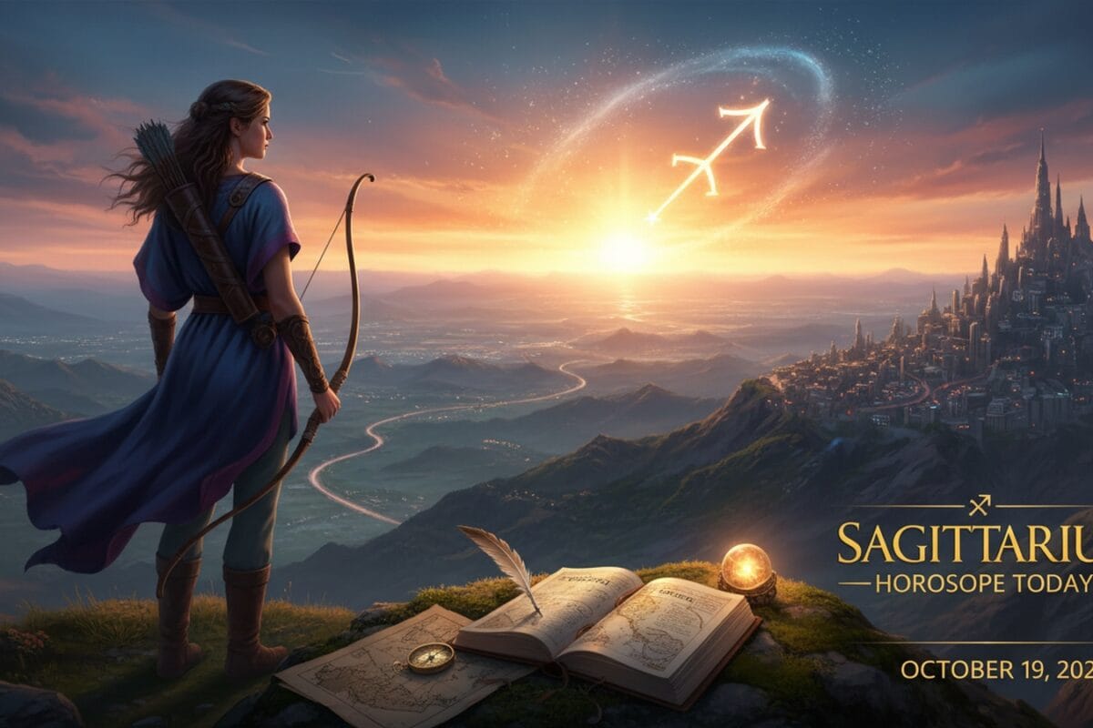 Sagittarius Horoscope Today, October 19, 2026