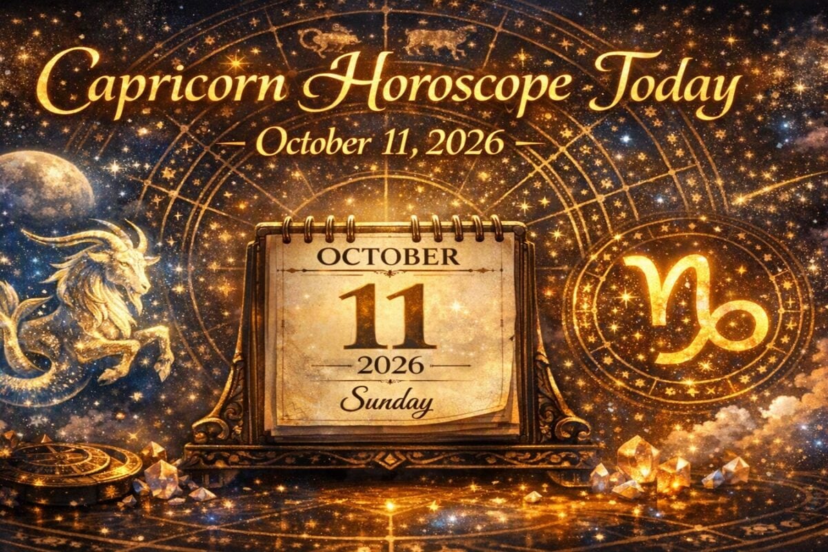Capricorn Horoscope Today, October 11, 2026