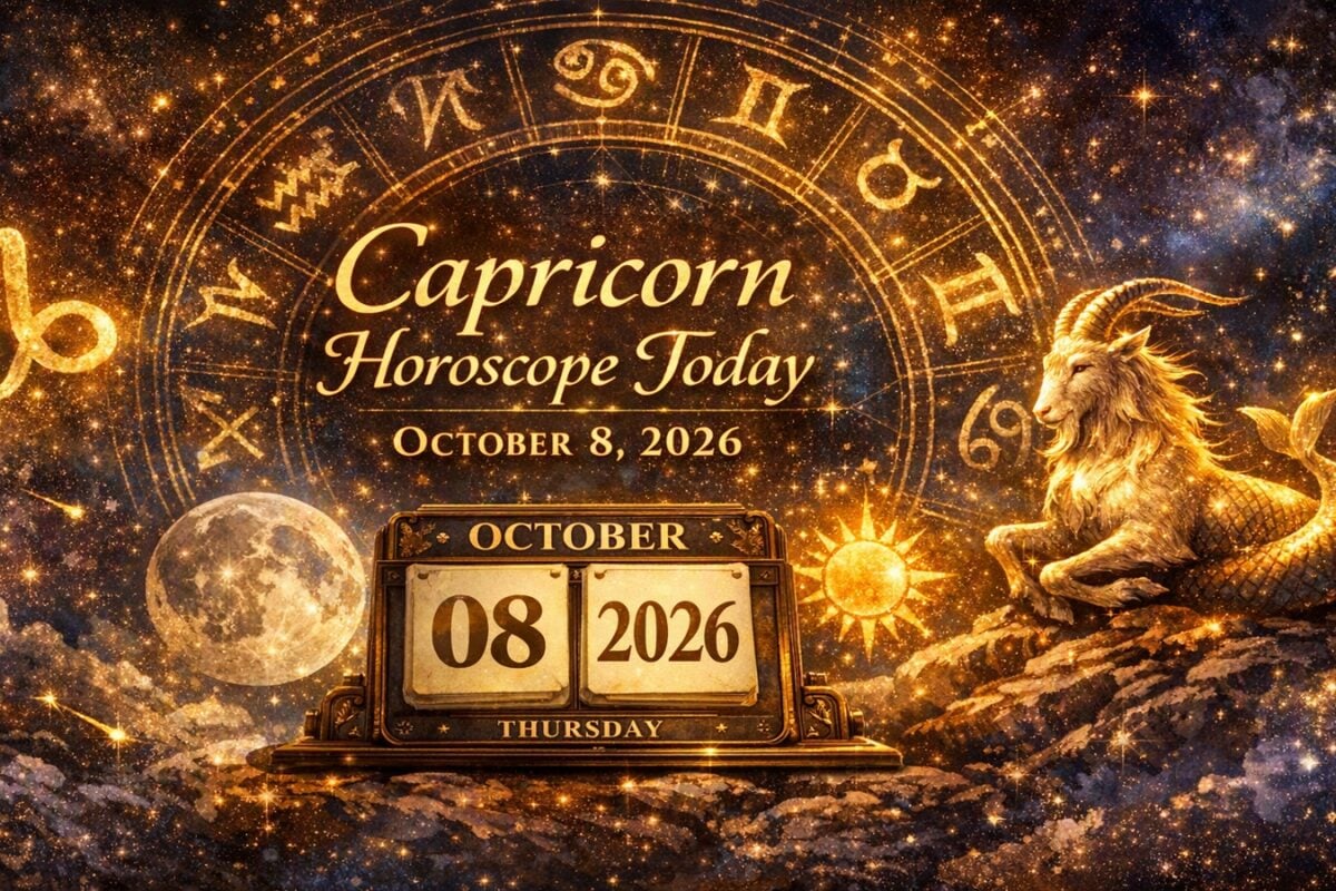 Capricorn Horoscope Today, October 8, 2026